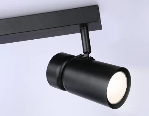 Спот с 2 лампами TA13178 Ambrella light чёрный GU10 в стиле хай-тек современный  фото 4
